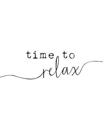 time to relax sentimiento As